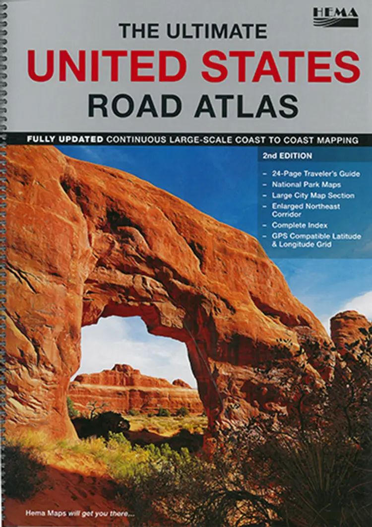 Ultimate United States Road Atlas af Hema Maps