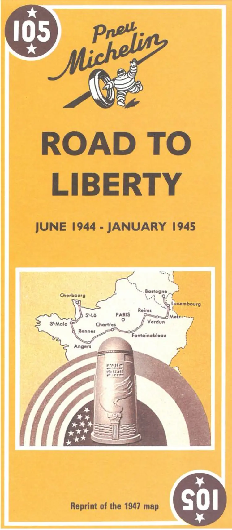 Road to Liberty - Voie de la Liberté - Michelin af Michelin