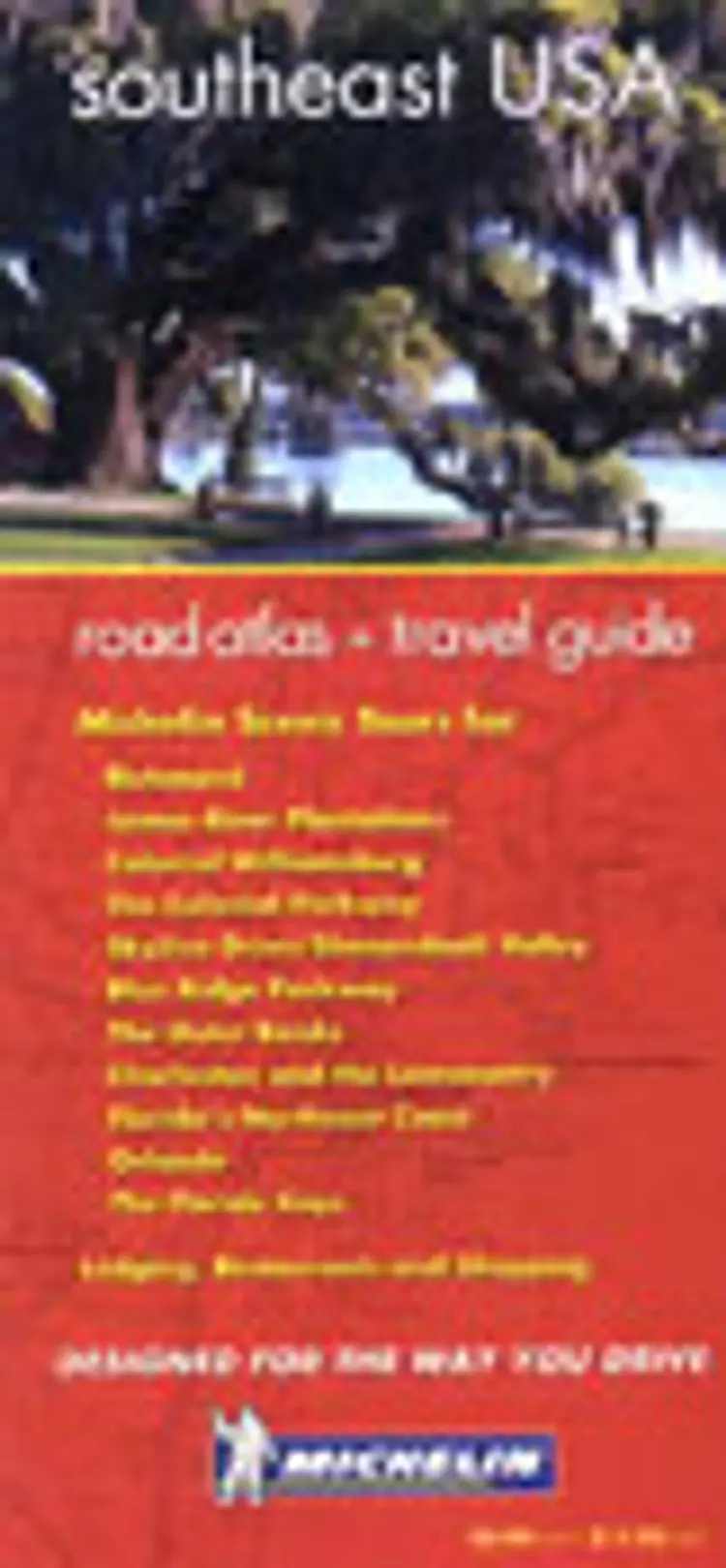 Southeast USA Road Atlas & Travel Guide. Michelin