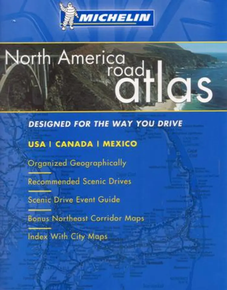 Road Atlas USA, Canada, Mexico