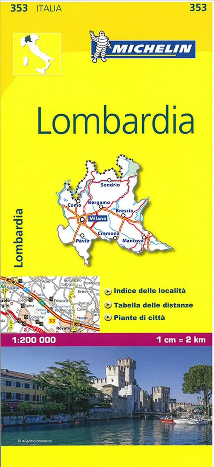 Lombardia af Michelin