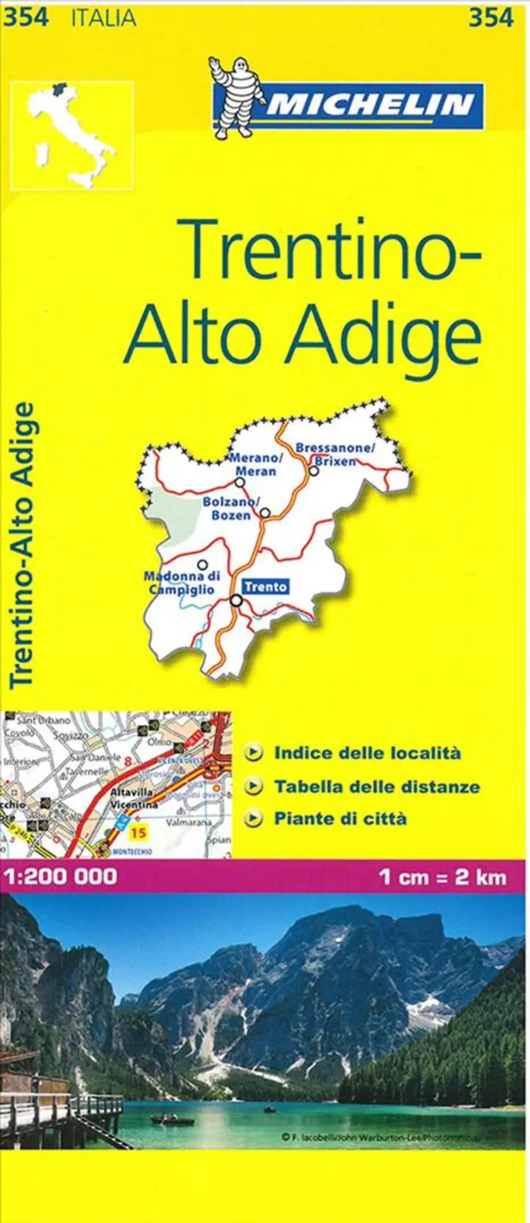 Trentino-Alto Adige af Michelin