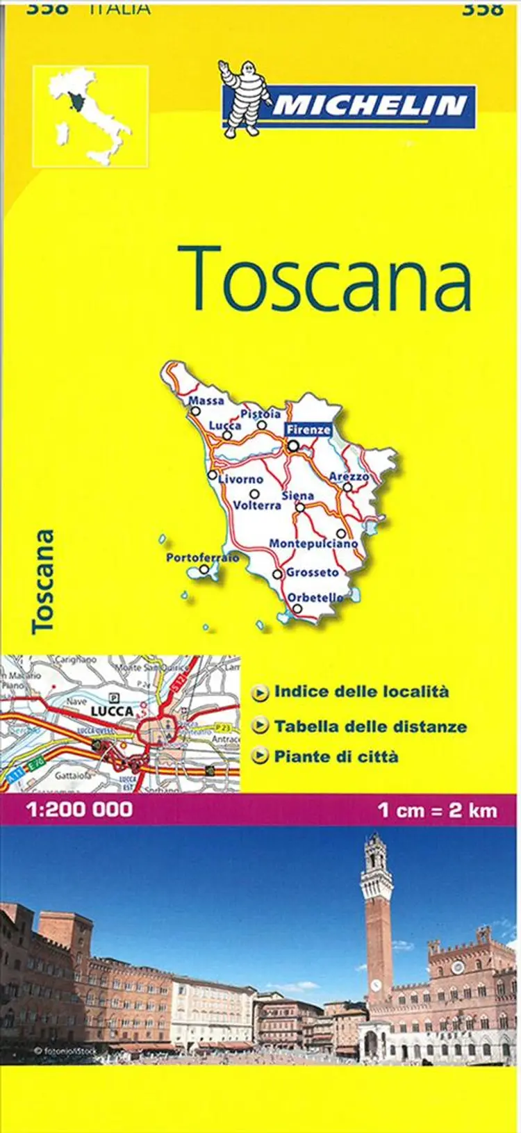 Toscana af Michelin