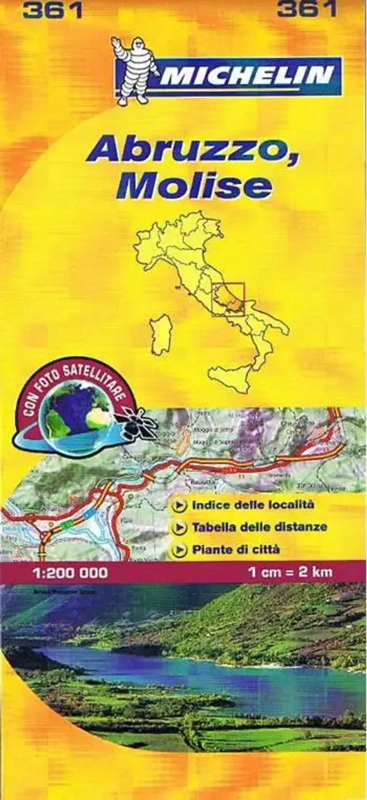 Abruzzo Molise af Michelin
