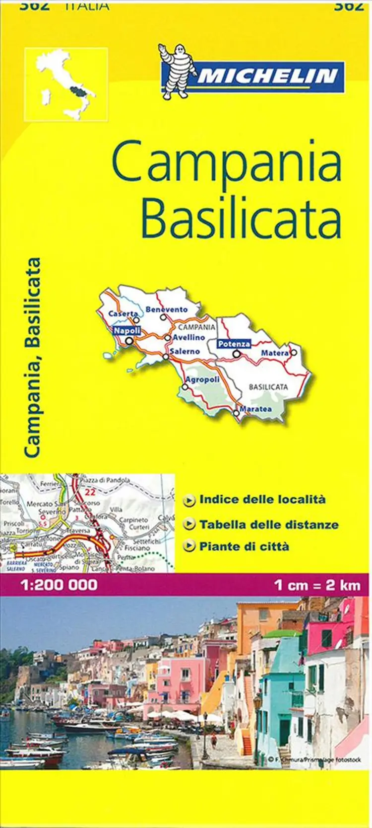 Campania & Basilicata af Michelin