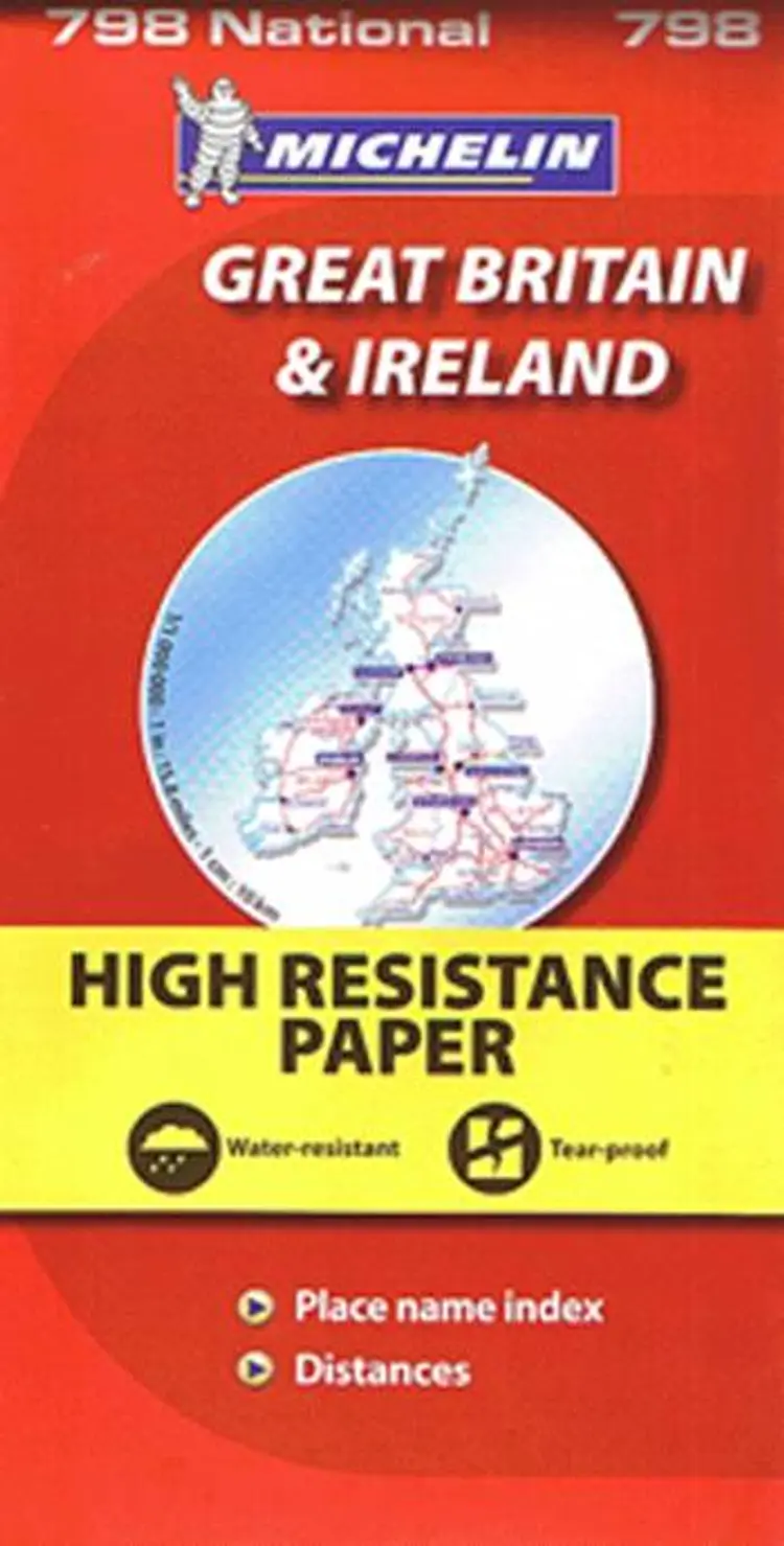 Great Britain & Ireland af Michelin