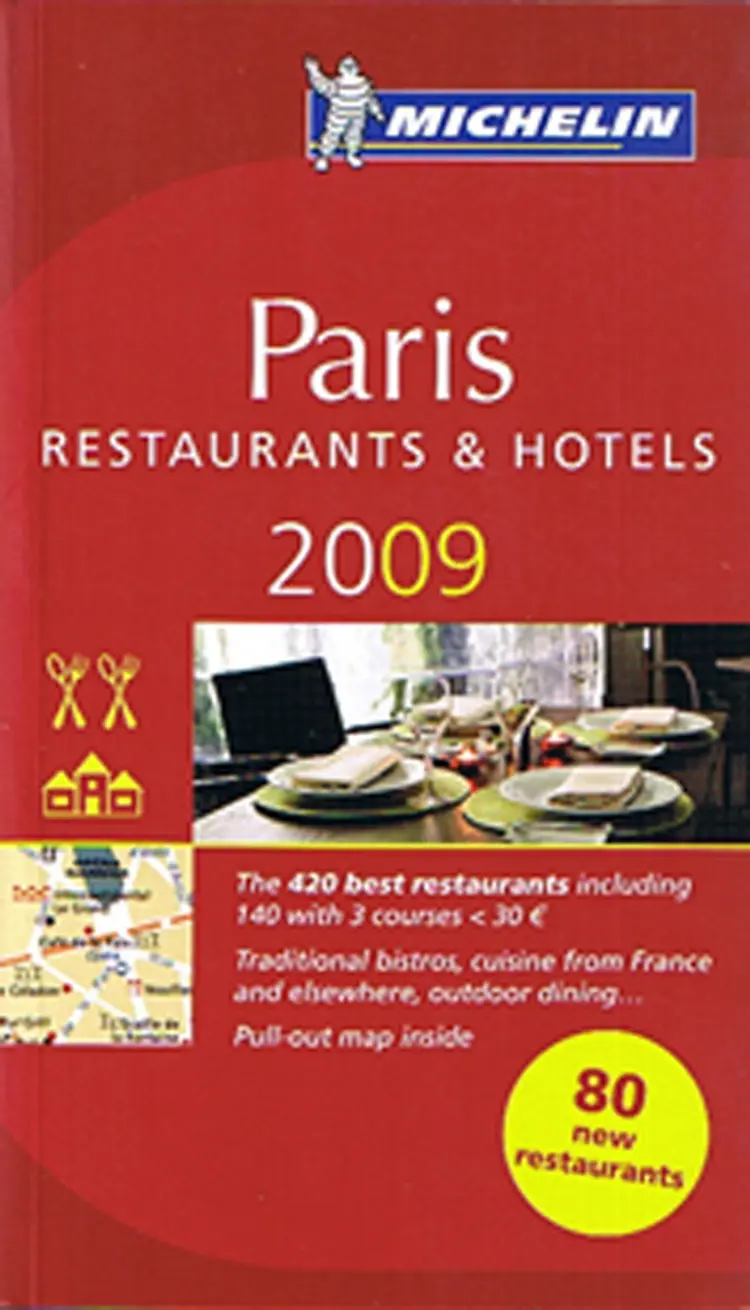 Paris 2009 - Michelin Hotels & Restaurants