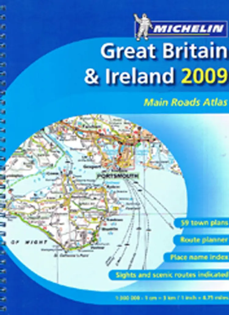 Great Britain & Ireland 2009, Michelin Tourist & Motoring Atlas