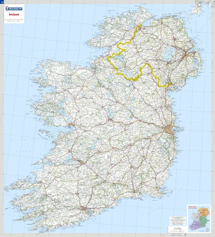 Ireland af Michelin