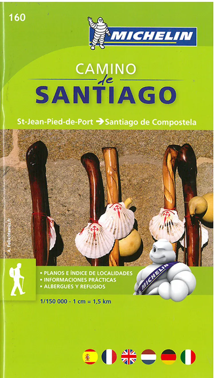 Camino de Santiago af Michelin