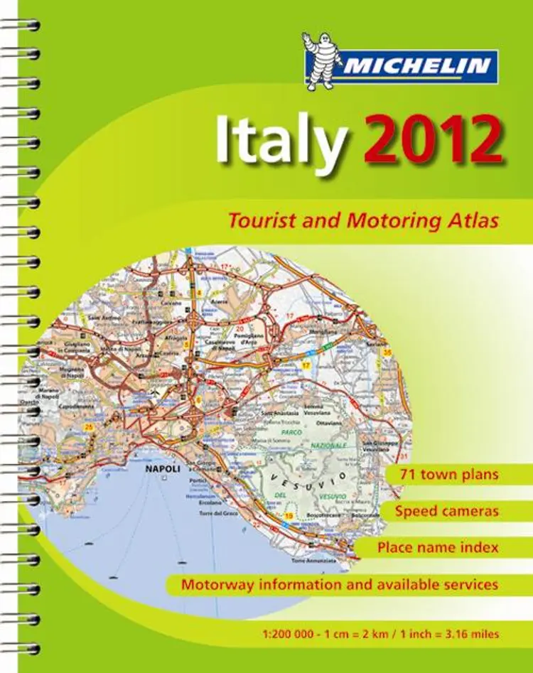 Michelin Tourist & Motoring Atlas Italy 2012