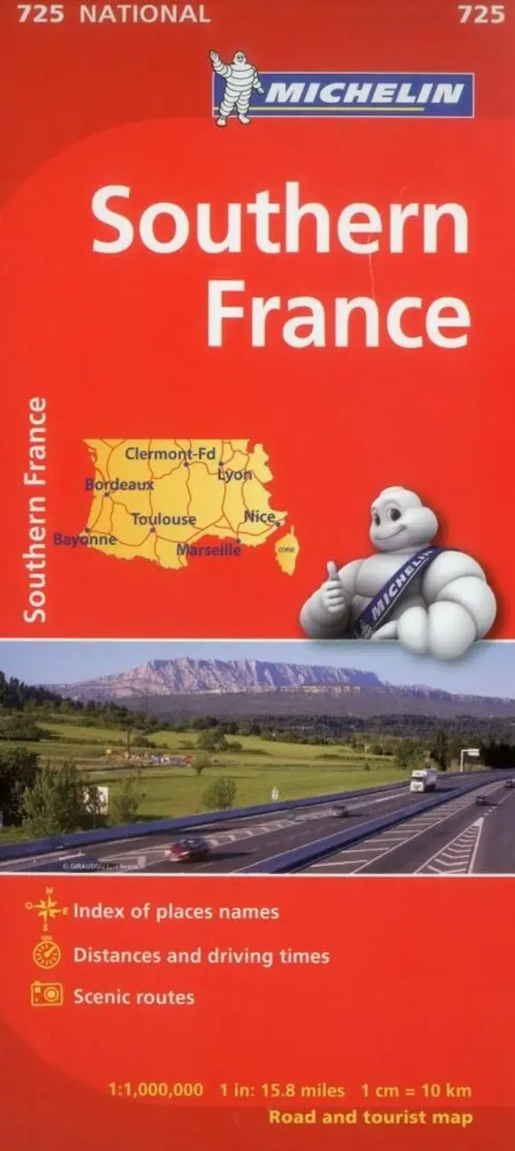 Southern France af Michelin