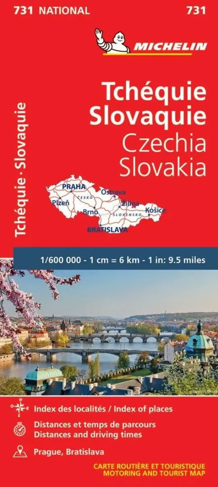 Czech Republic, Slovak Republic af Michelin
