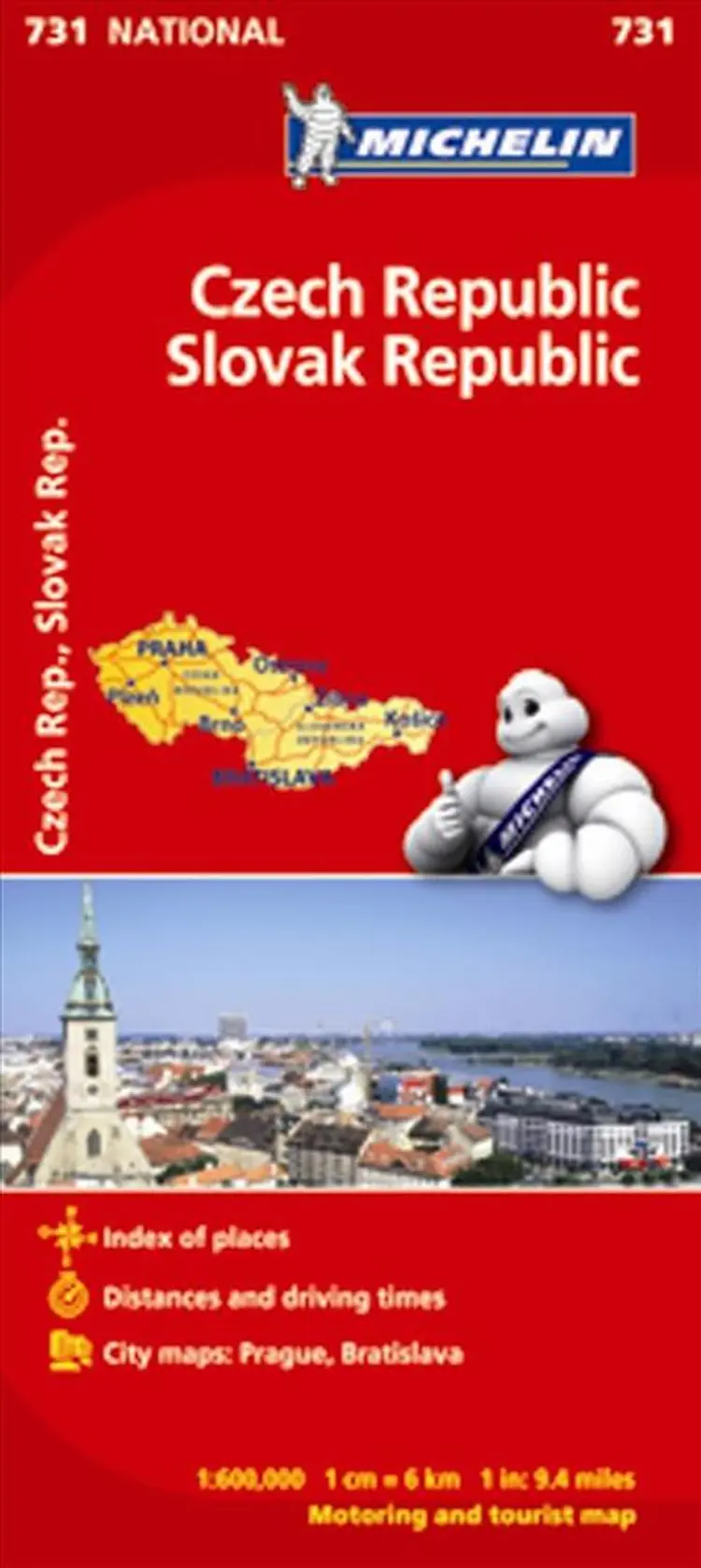 Czech Republic, Slovak Republic af Michelin
