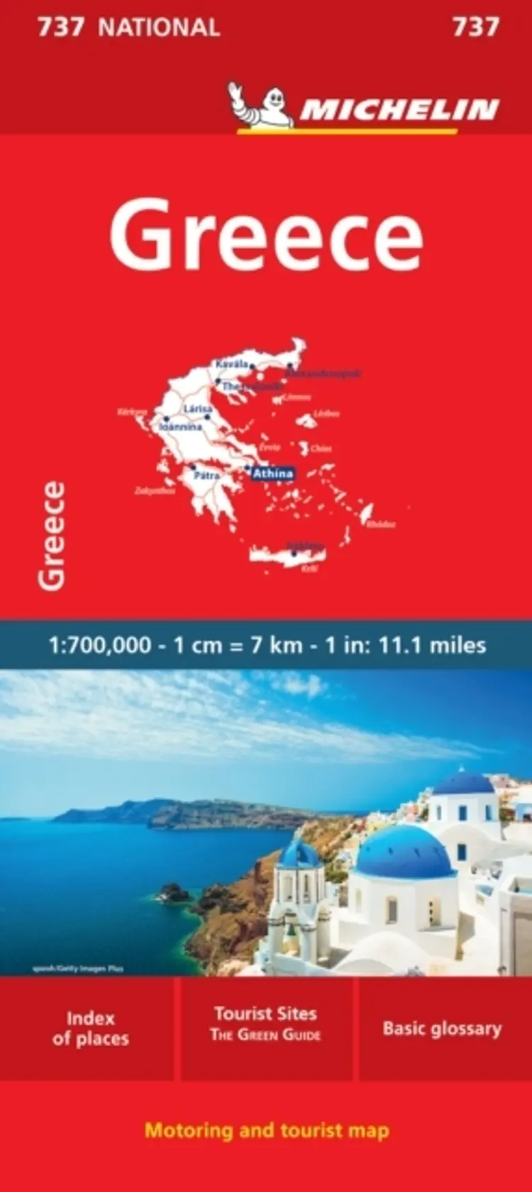 Michelin National Map 737: Greece - Michelin af Michelin