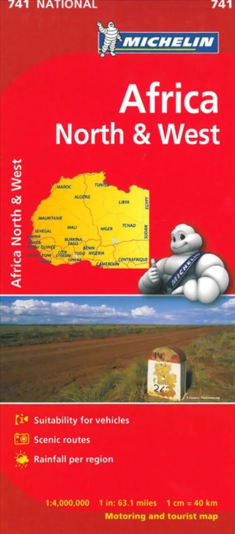 Africa North & West af Michelin