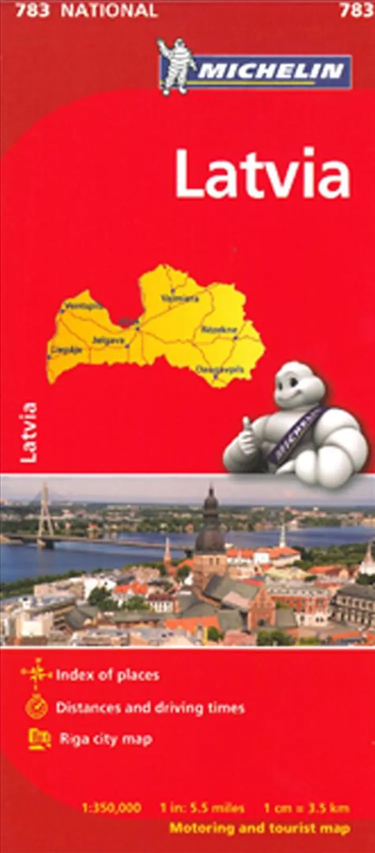 Latvia af Michelin