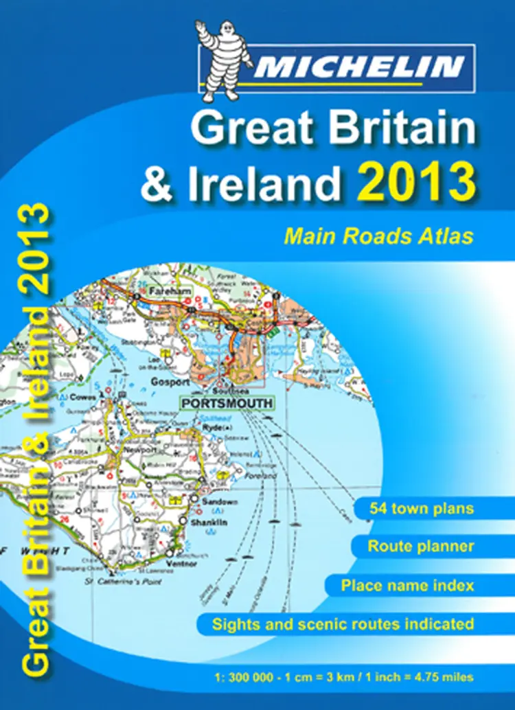 Michelin Tourist & Motoring Atlas Great Britain & Ireland 2013