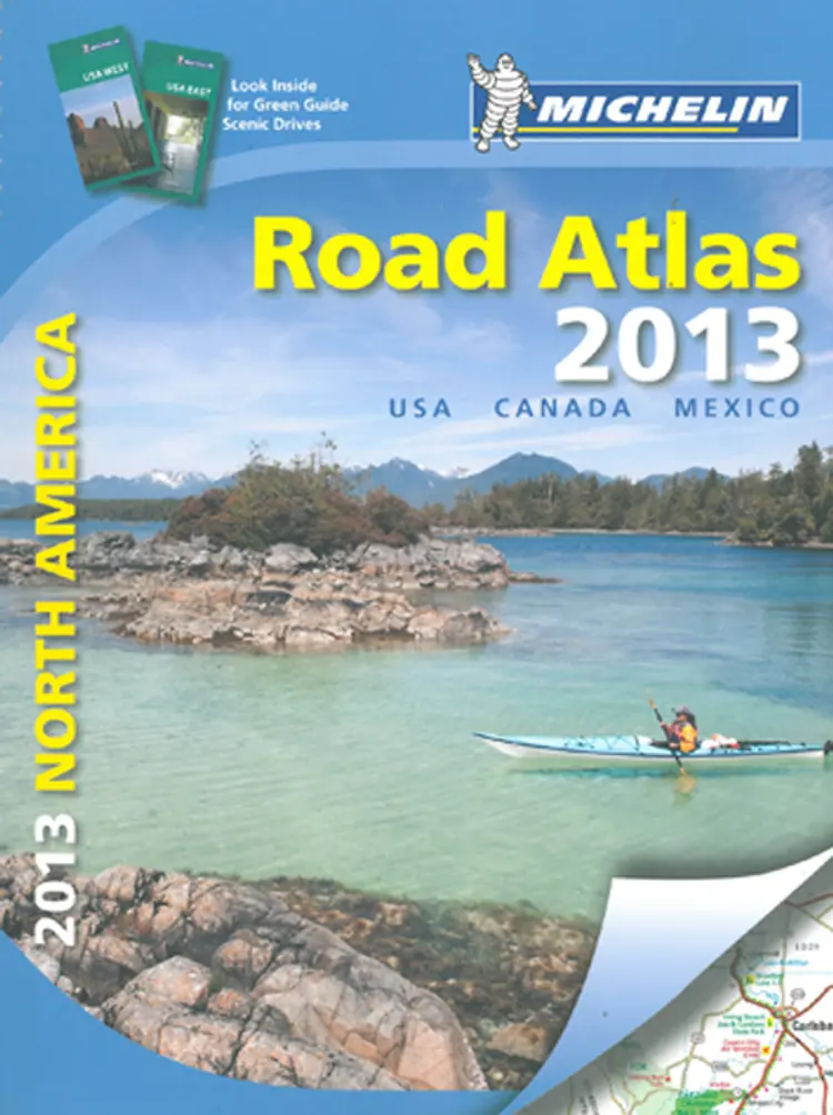 Michelin Road Atlas USA, Canada & Mexico 2013