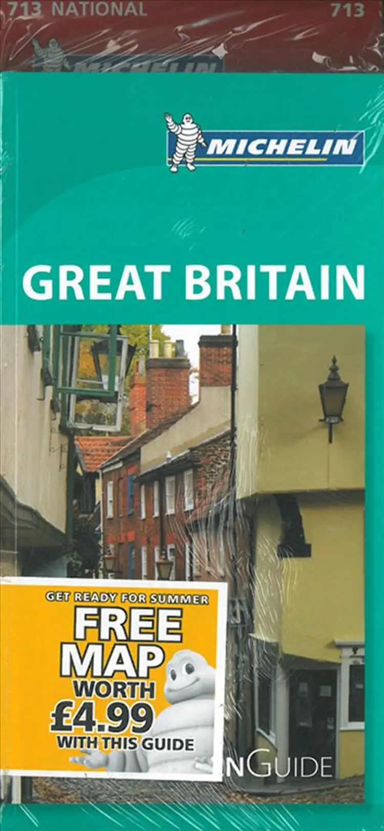 Michelin Green Guide Great Britain + Great Britain & Ireland National Map 713