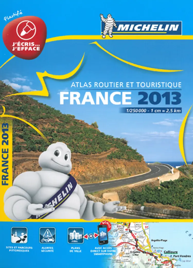Michelin Tourist & Motoring Atlas France 2013