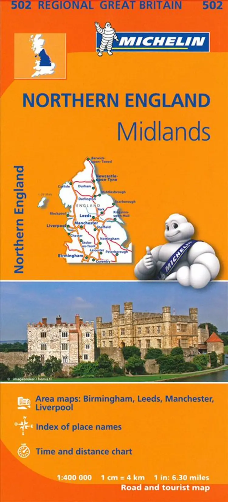 Northern England, The Midlands af Michelin