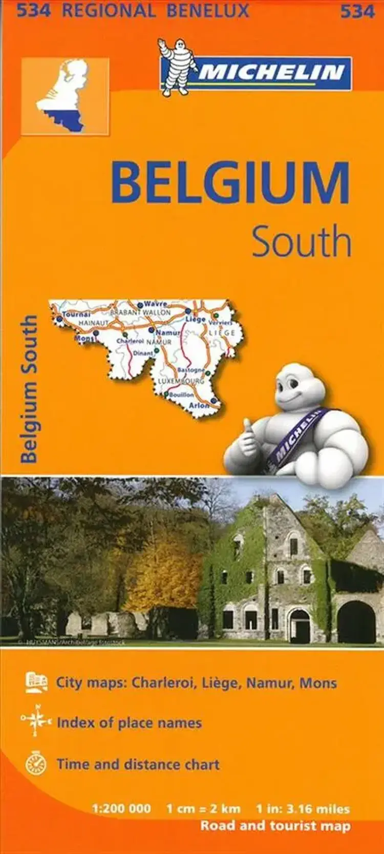 Belgium South, Ardenne af Michelin