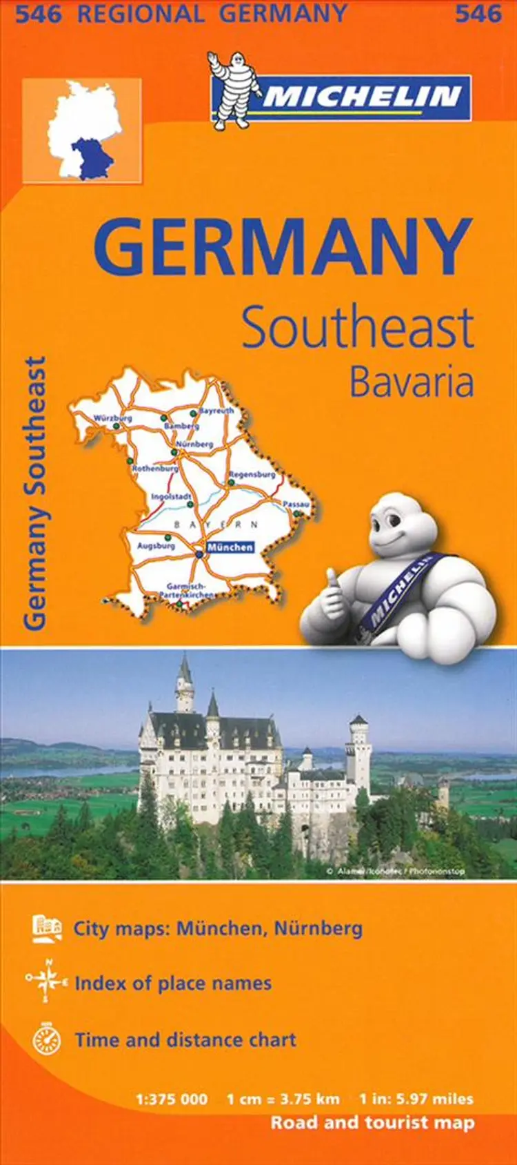 Germany Southeast, Bavaria af Michelin