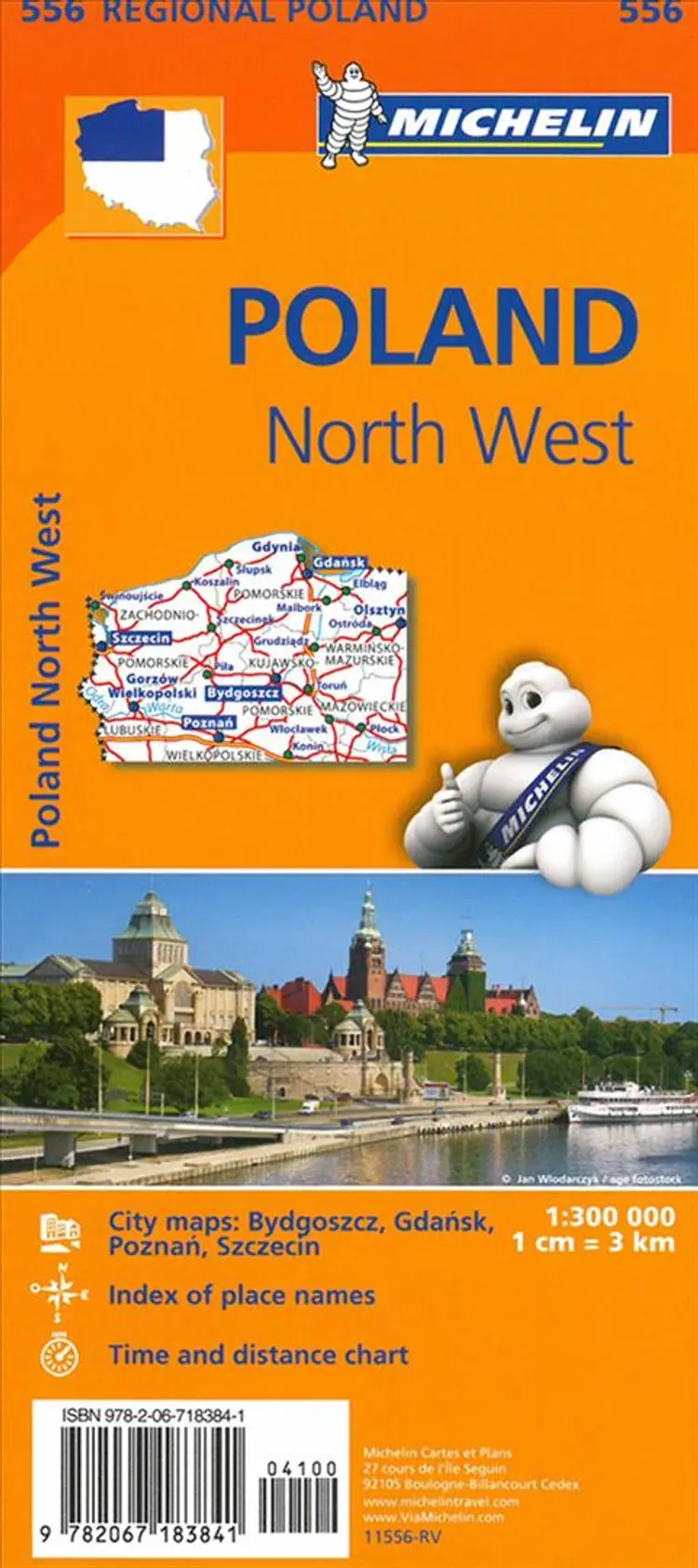 Poland North West af Michelin