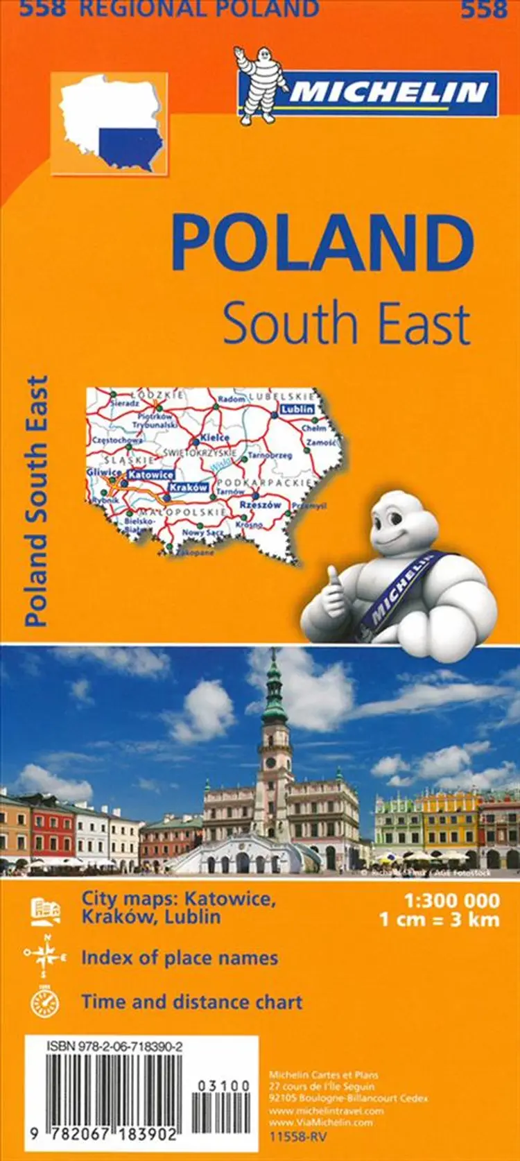 Poland South East af Michelin
