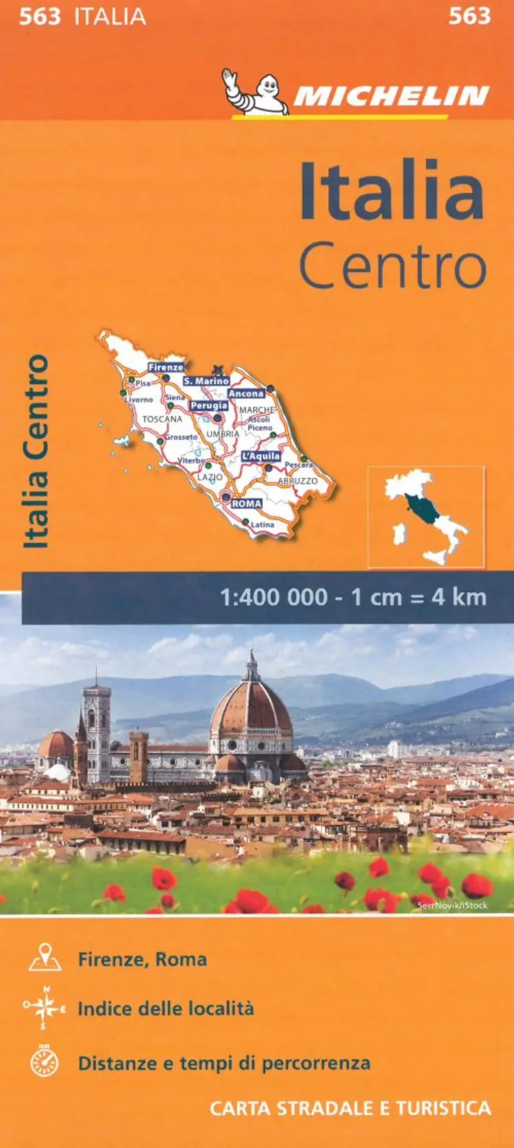 Italy Central af Michelin