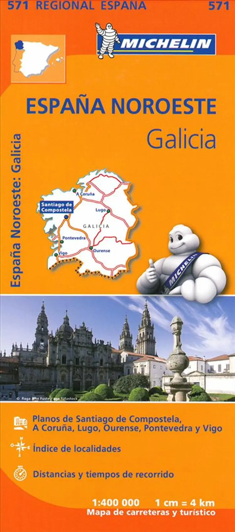 Northwest Spain, Galicia af Michelin