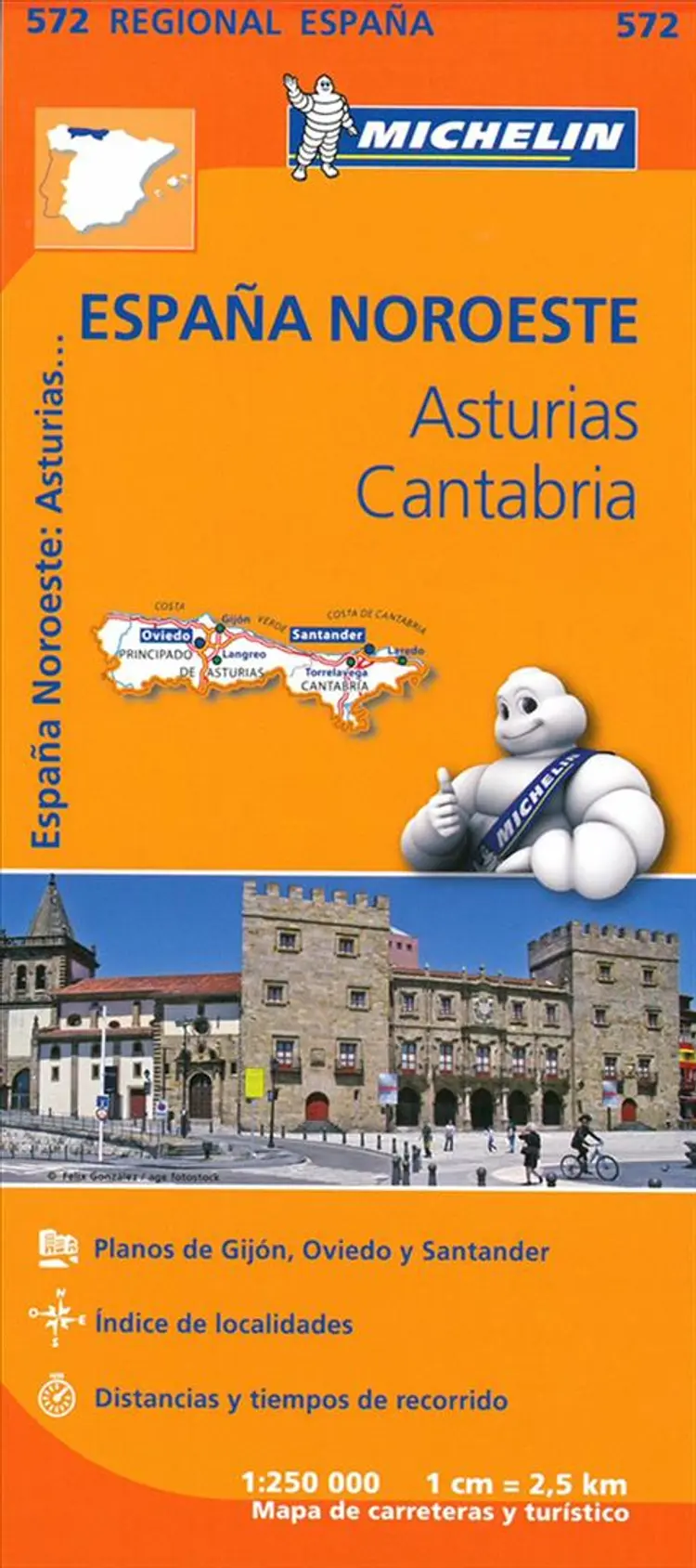 Northwest Spain, Asturias, Cantabria af Michelin