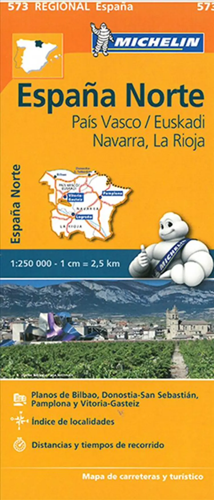 North Centre, Pais Vasco/Euskadi, Navarra, Rioja - Michelin af Michelin