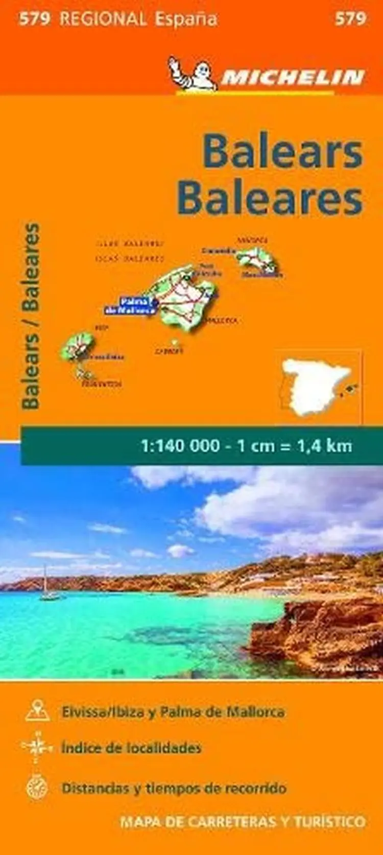 Baleares: Mallorca, Menorca, Ibiza af Michelin