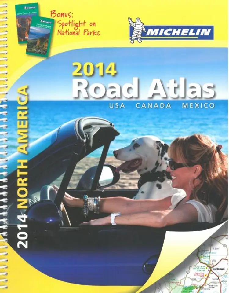 Michelin Road Atlas USA, Canada & Mexico 2014