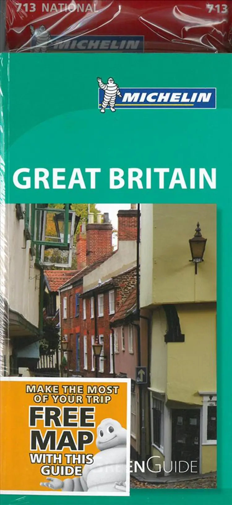 Great Britain Green Guide + Great Britain & Ireland National Map 713