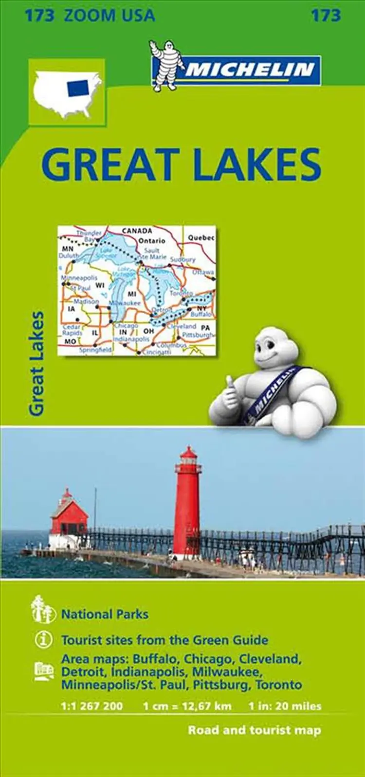 USA: Great Lakes af Michelin