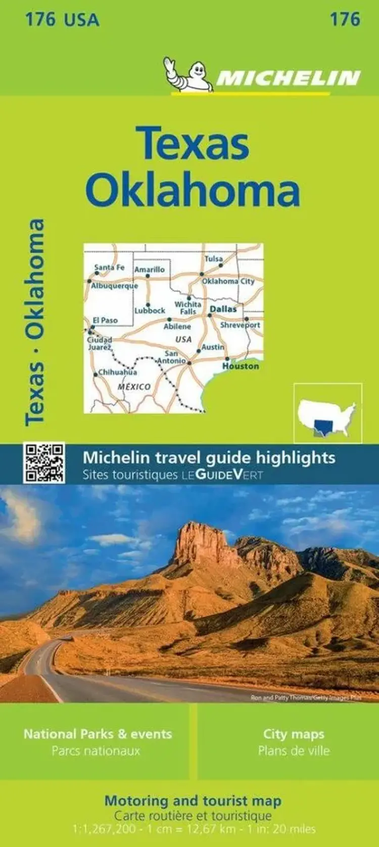 Michelin USA Zoom 176: Texas Oklahoma af Michelin