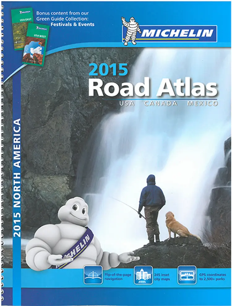 Michelin Road Atlas USA, Canada & Mexico 2015
