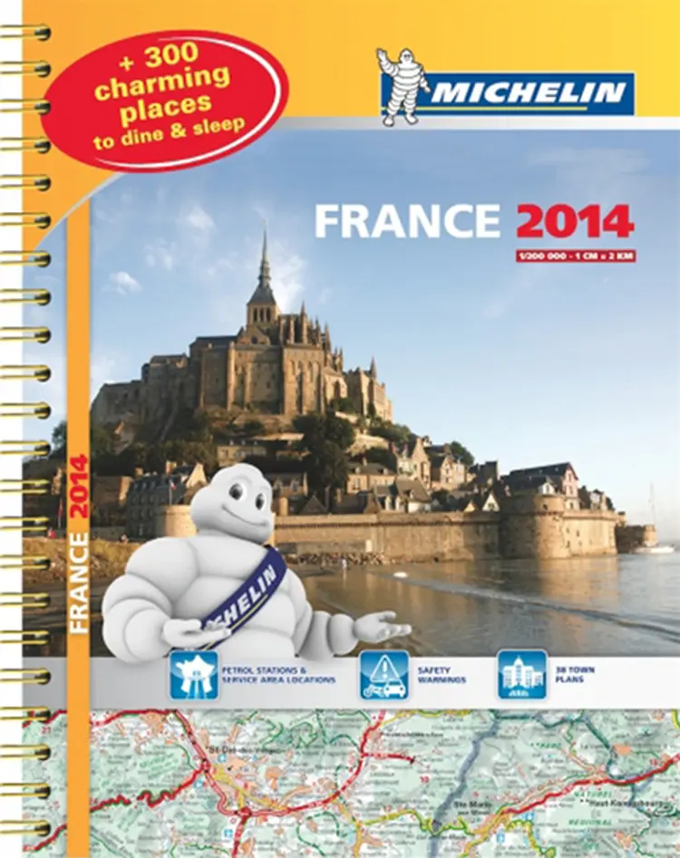 Michelin Tourist & Motoring Atlas France 2014