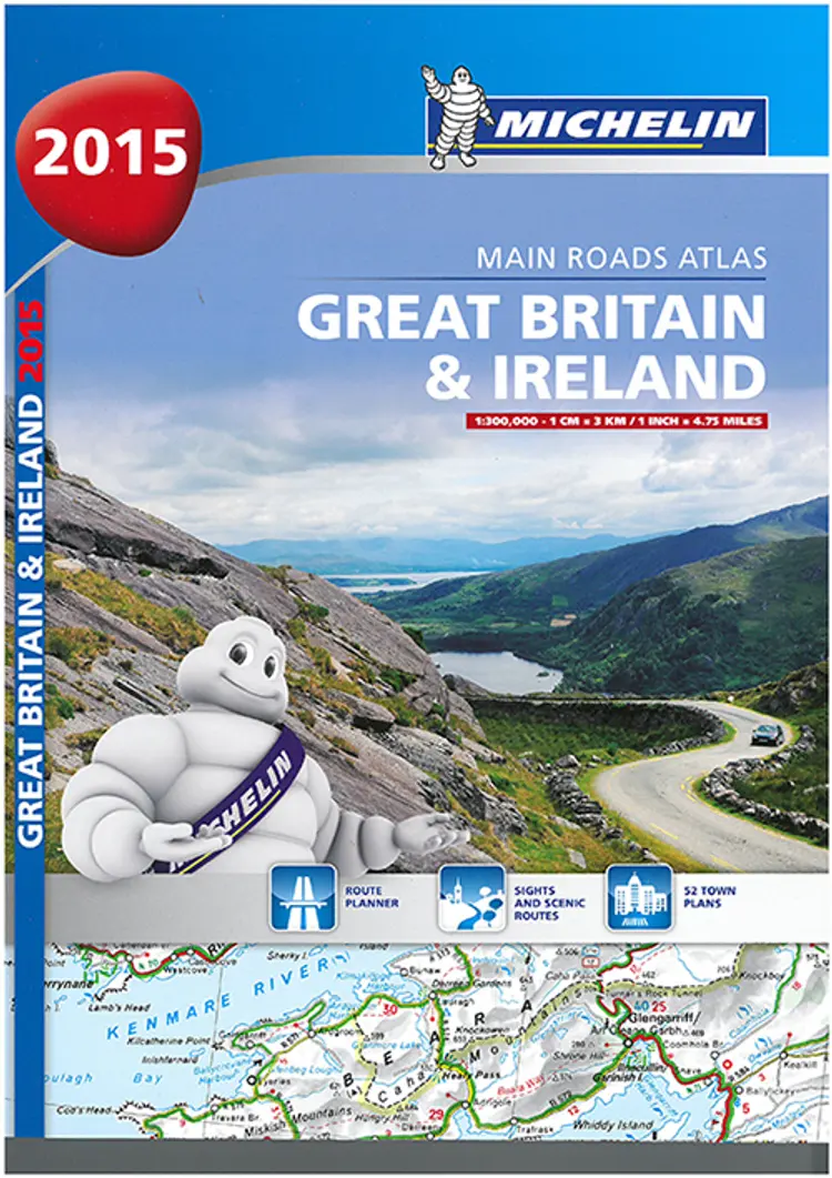 Michelin Tourist & Motoring Atlas Great Britain & Ireland 2015