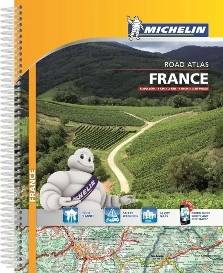 France Road Atlas af Michelin