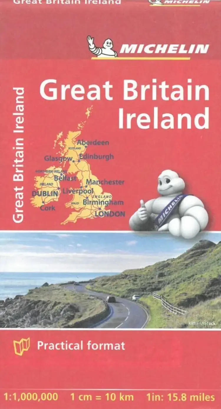 Great Britain & Ireland Mini Map af Michelin