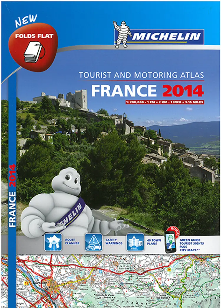 Michelin Tourist & Motoring Atlas France 2014