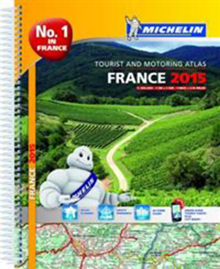 Michelin Tourist & Motoring Atlas France 2015