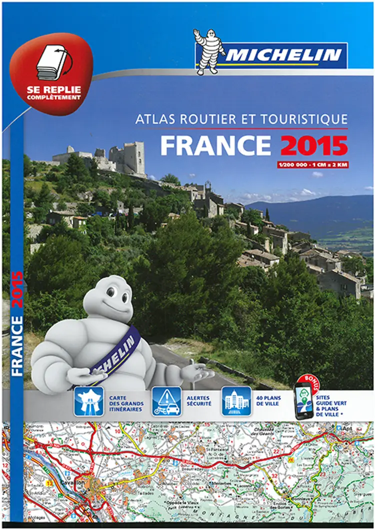 Michelin Tourist & Motoring Atlas France 2015