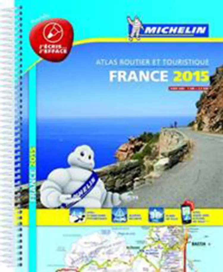 Michelin Tourist & Motoring Atlas France 2015