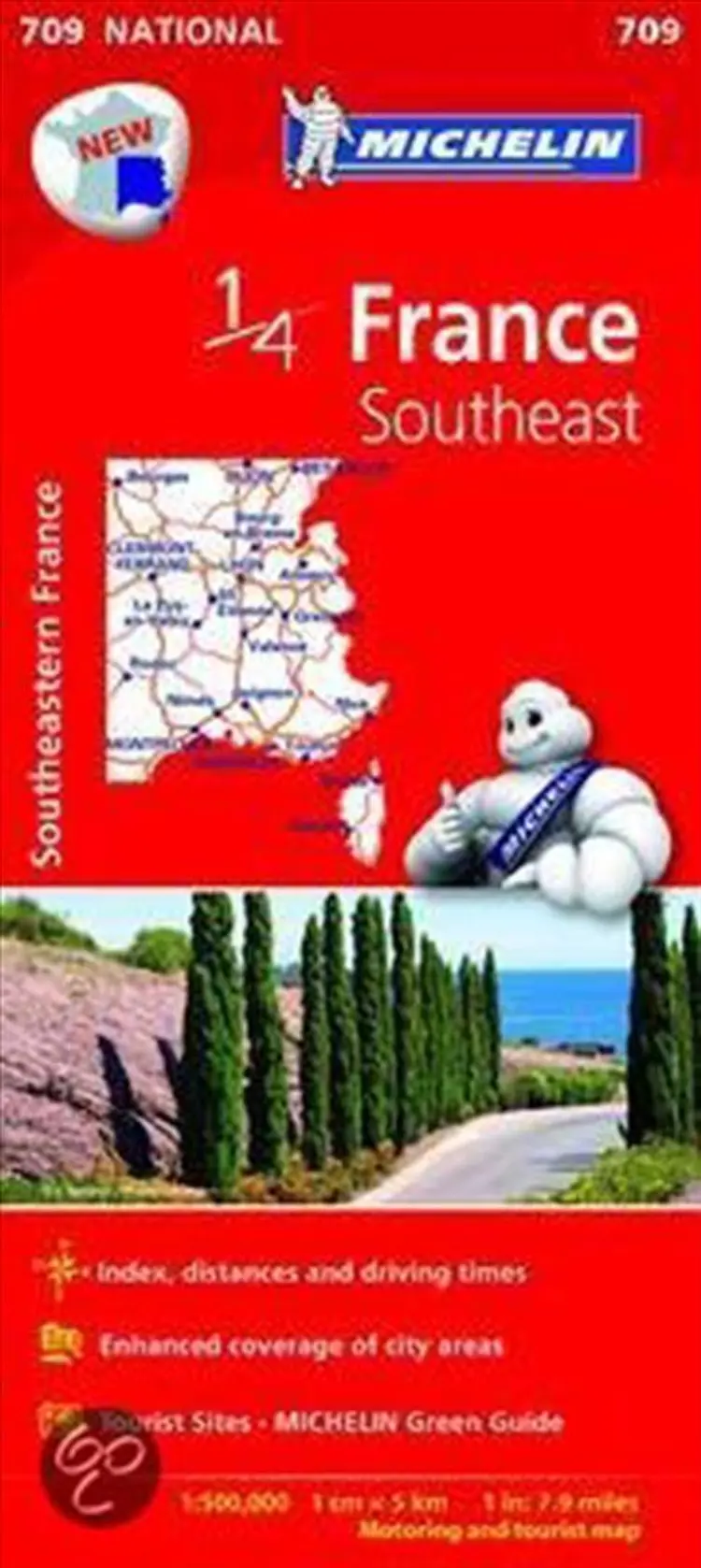Southeastern France af Michelin
