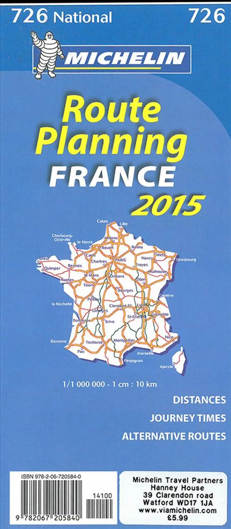 France Route Planning 2015
